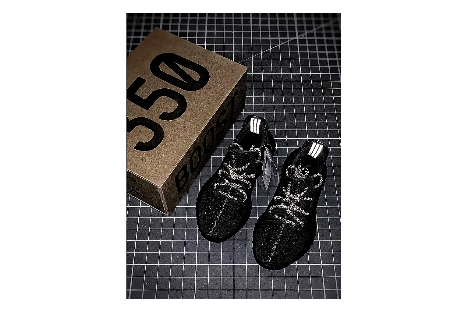 Adidas Yeezy 350 Boost Black Product Image thumbnail 4