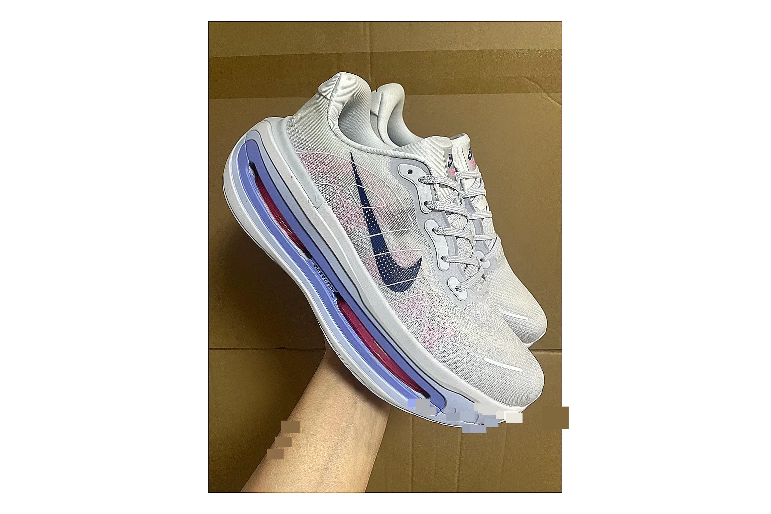 Asics Gel Runner White Purple Product Image
