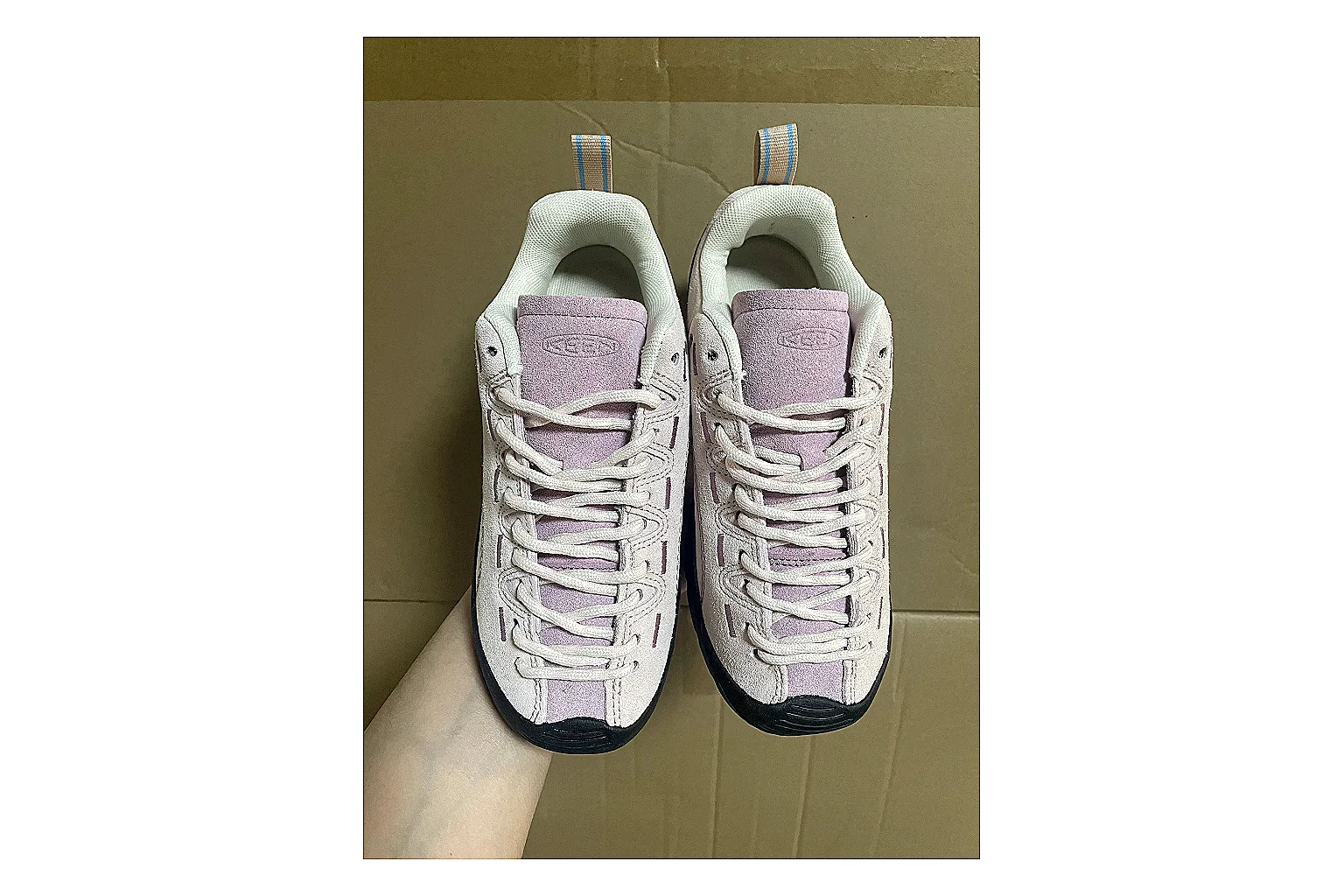 KEEN Jasper Runner White Purple Product Image thumbnail 2