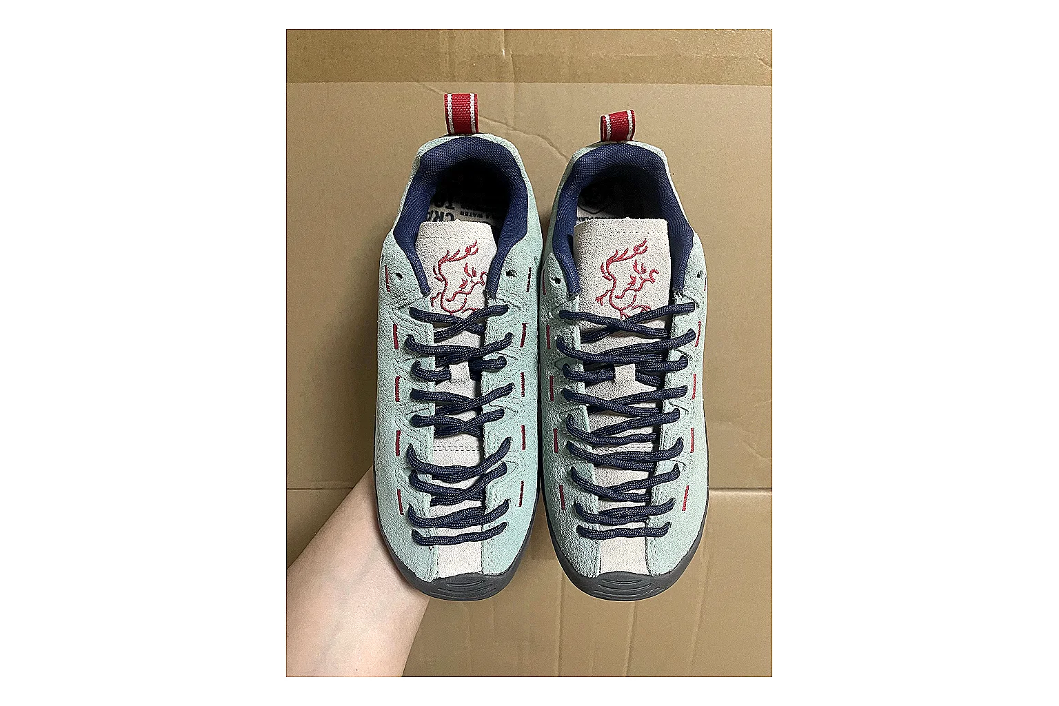 KEEN Jasper Runner Gray Blue Product Image thumbnail 2