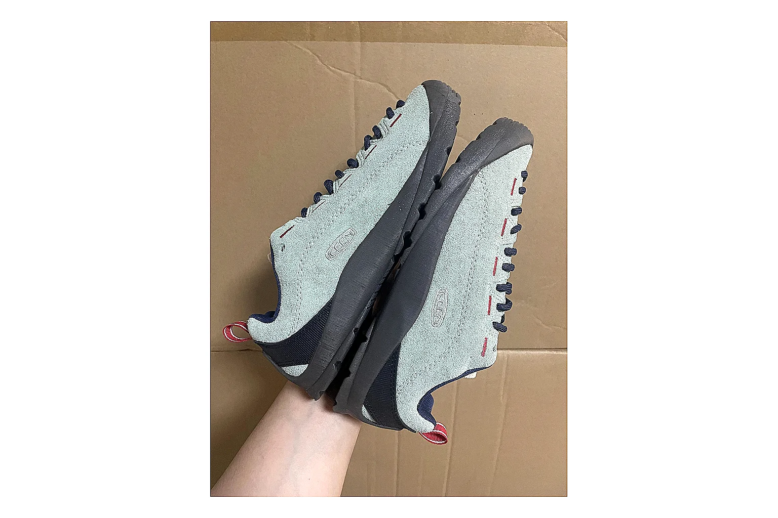 KEEN Jasper Runner Gray Blue Product Image thumbnail 4