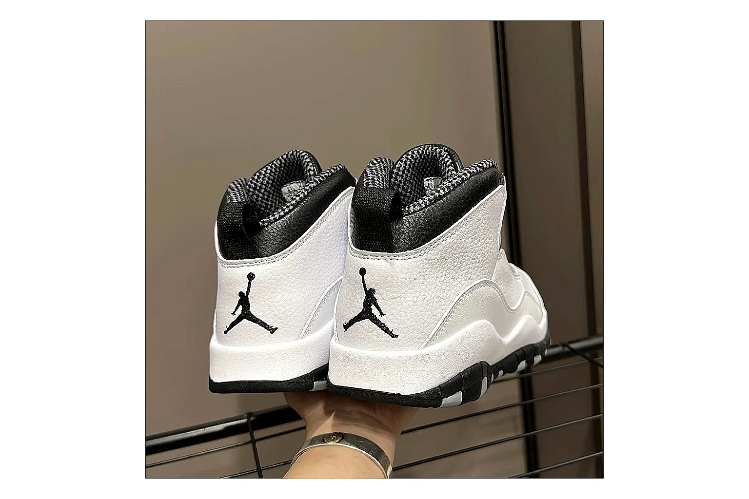 Jordan Air Jordan 10 Steel White Black High Top thumbnail 5