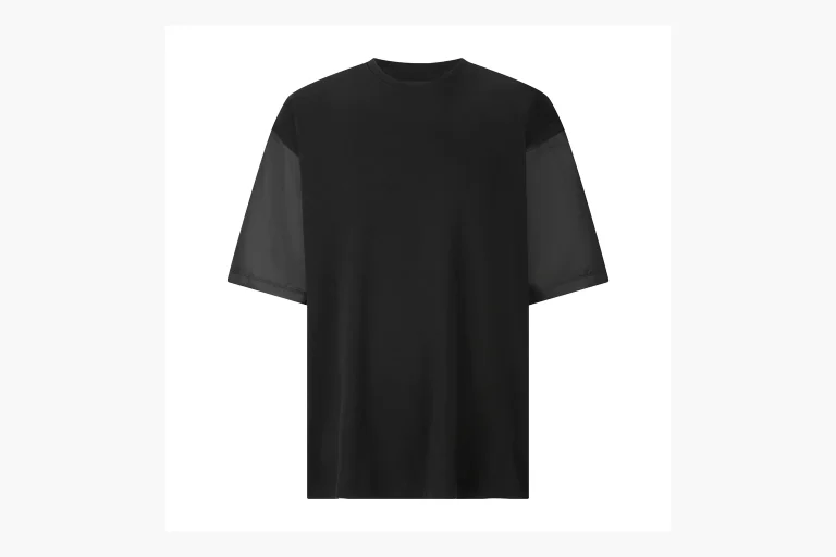 Prada Triangle Pocket T-Shirt Black Product Image