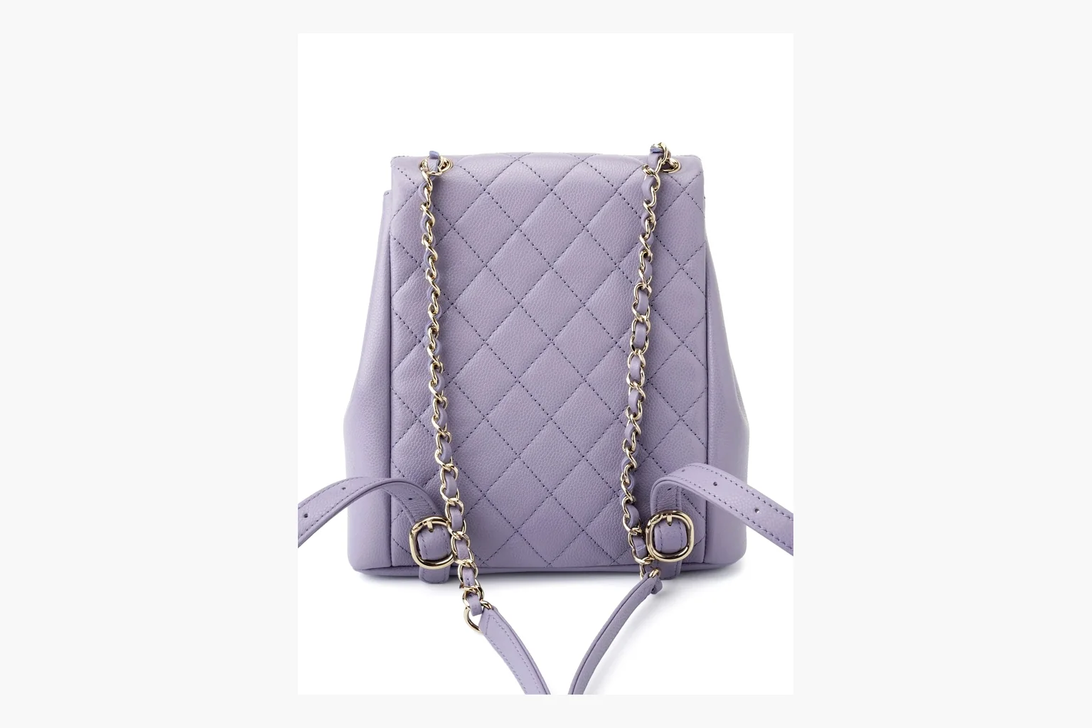 Chanel Purple Quilted Backpack Lavender Purple Product Image thumbnail 5