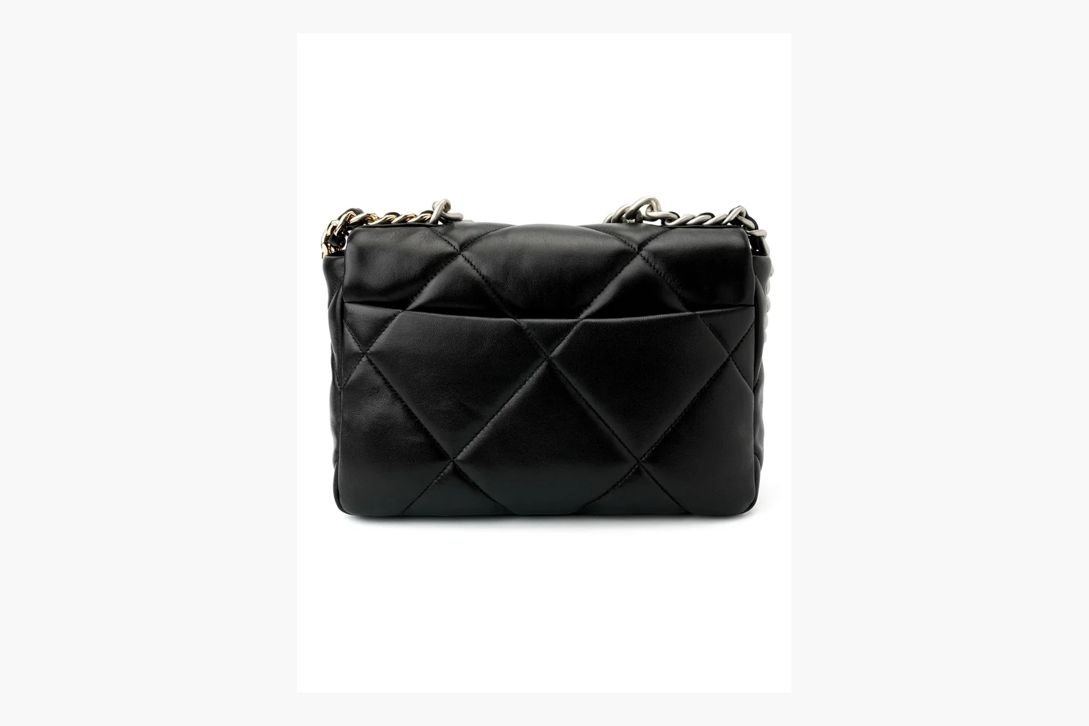 Chanel Quilted Chain Flap Bag Black Product Image thumbnail 6