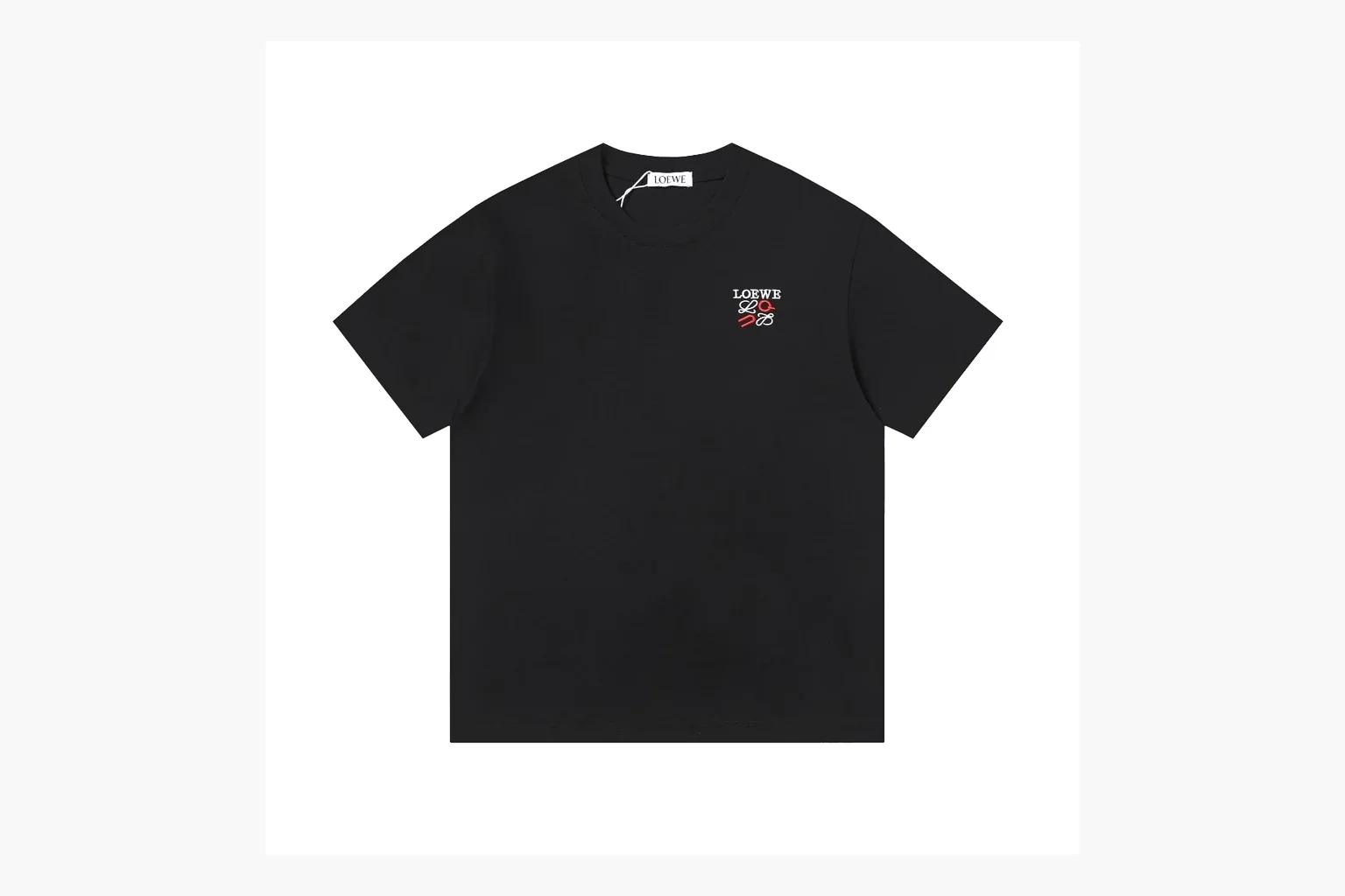 Loewe Ribbon Logo T-Shirt Black Product Image
