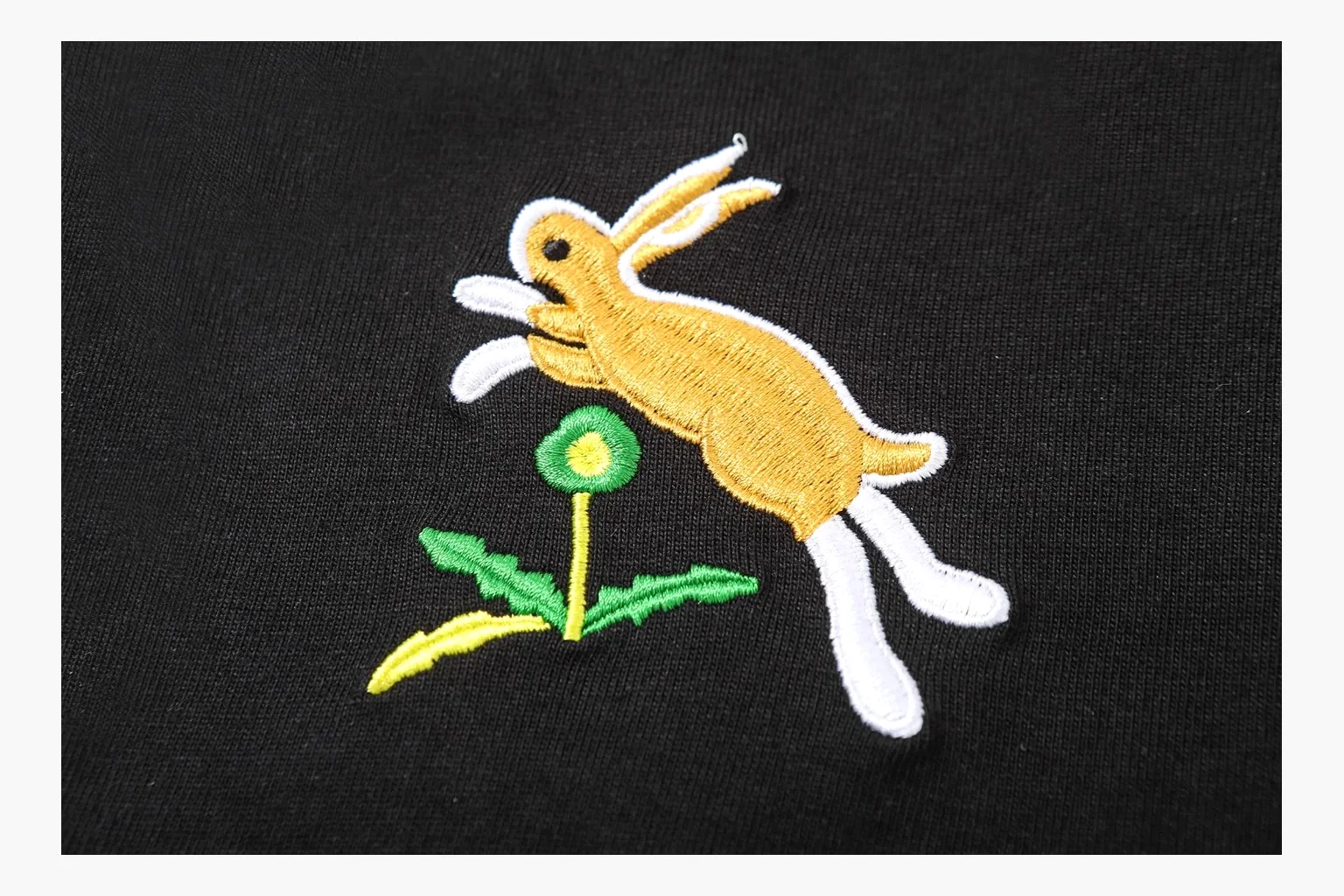 Loewe Rabbit Logo T-Shirt Black Product Image thumbnail 5
