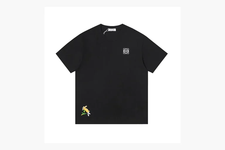 Loewe Rabbit Logo T-Shirt Black Product Image