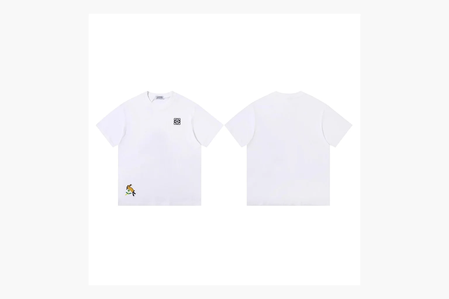 Loewe Rabbit Logo T-Shirt White Product Image thumbnail 3