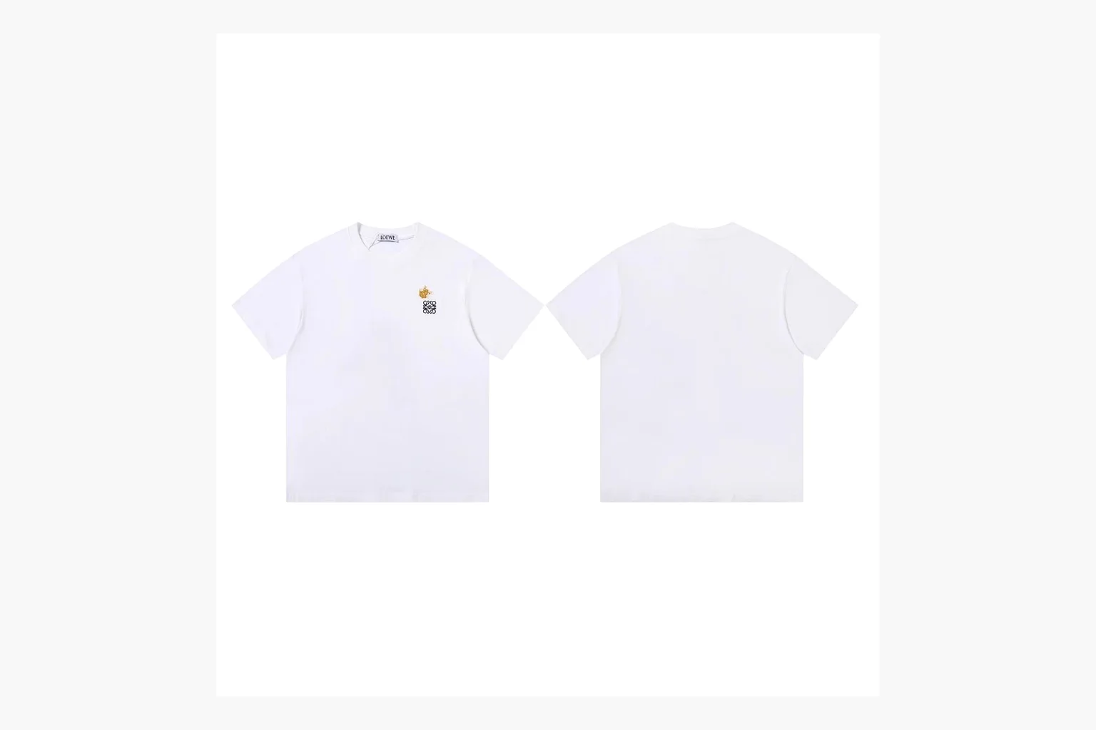 Loewe Bee Logo T-Shirt White Product Image thumbnail 3