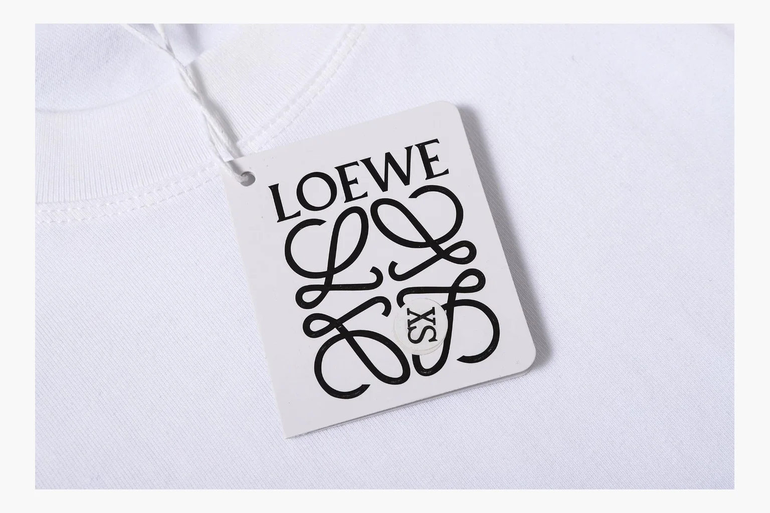 Loewe Bee Logo T-Shirt White Product Image thumbnail 5