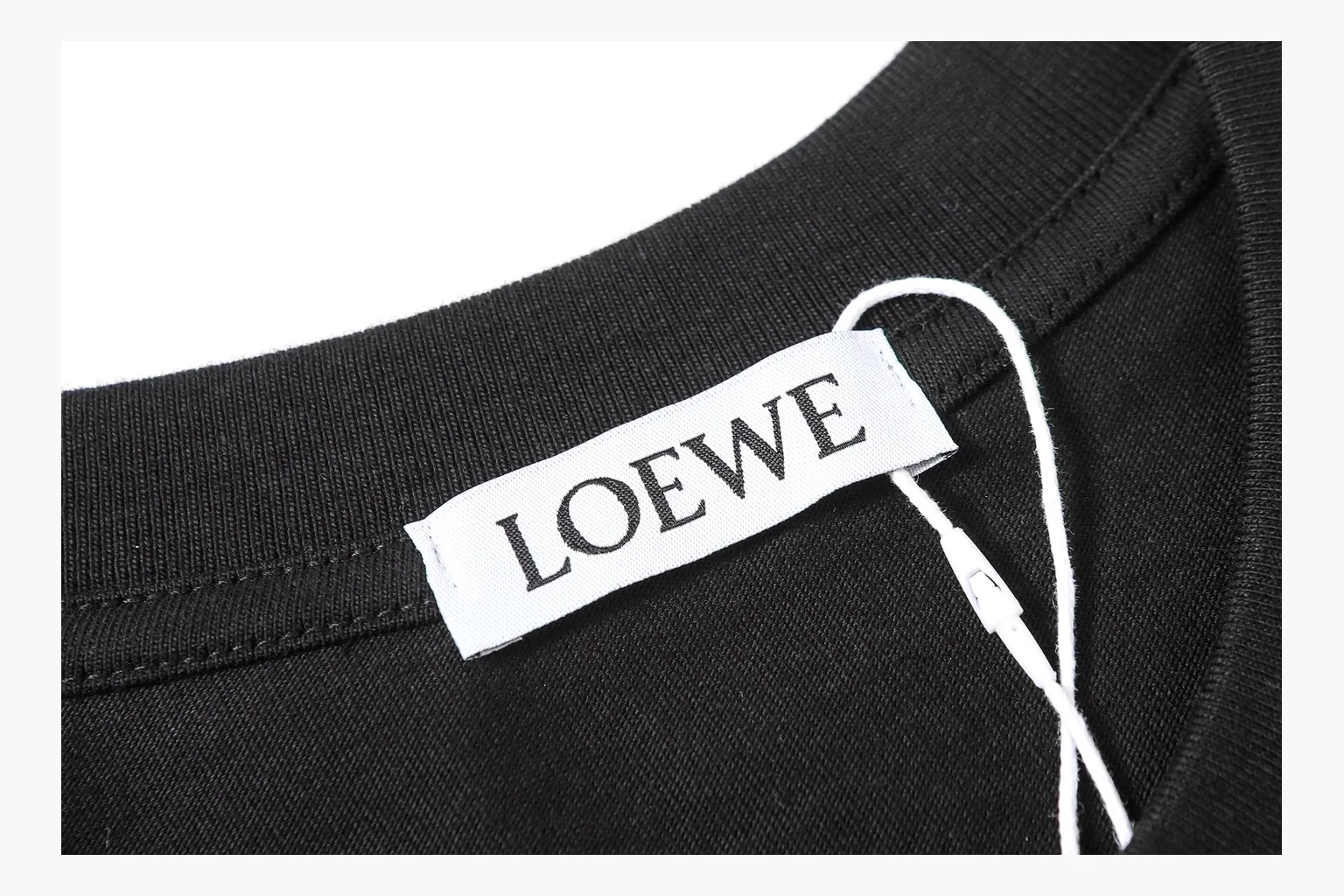 Loewe Rose Logo T-Shirt Black Product Image thumbnail 4