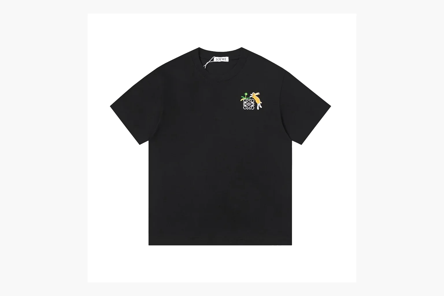 Loewe Rabbit Logo T-Shirt Black Product Image