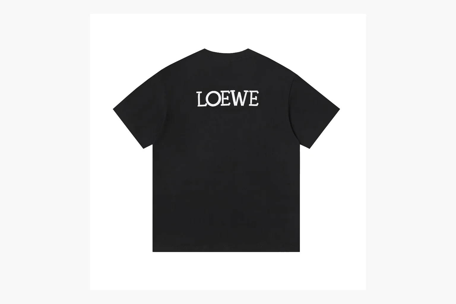 Loewe Rabbit Logo T-Shirt Black Product Image thumbnail 2
