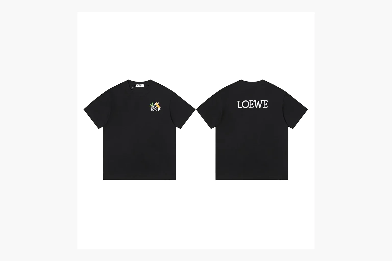Loewe Rabbit Logo T-Shirt Black Product Image thumbnail 3