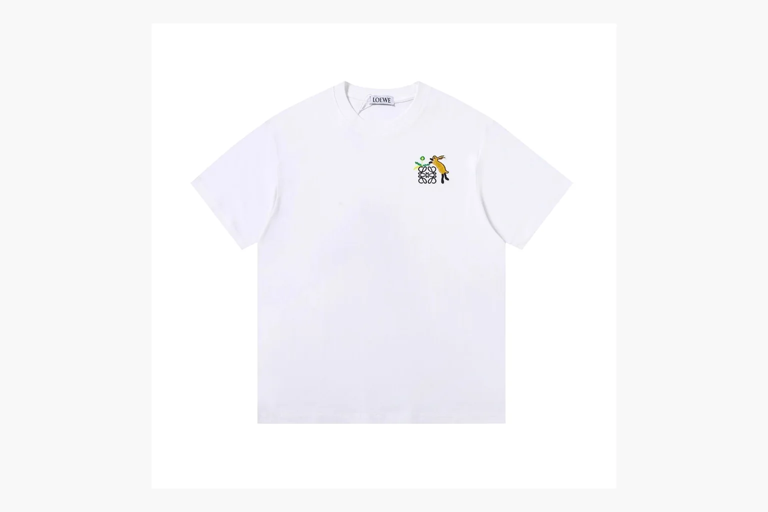 Loewe Rabbit Logo T-Shirt White Product Image