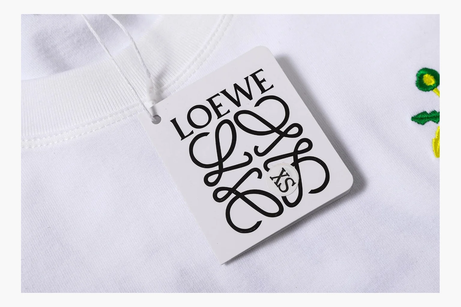 Loewe Rabbit Logo T-Shirt White Product Image thumbnail 5
