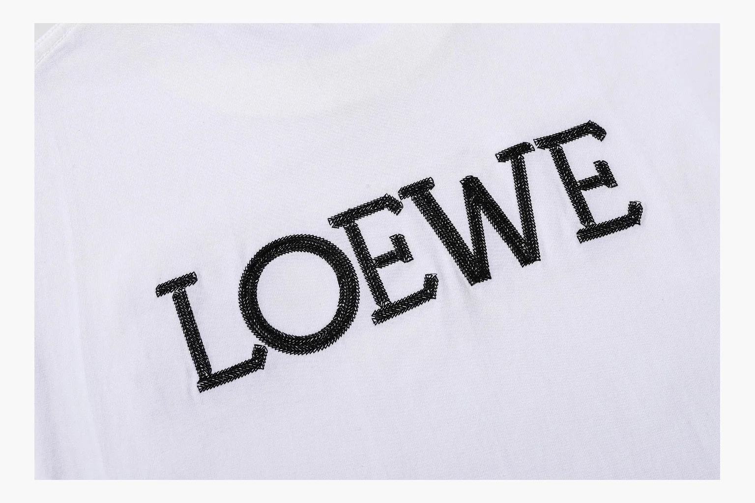 Loewe Rabbit Logo T-Shirt White Product Image thumbnail 6