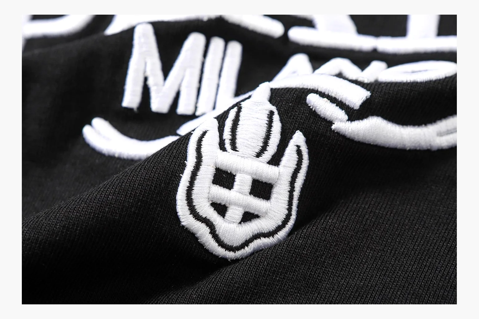 Prada Milano Logo T-Shirt Black Product Image thumbnail 6