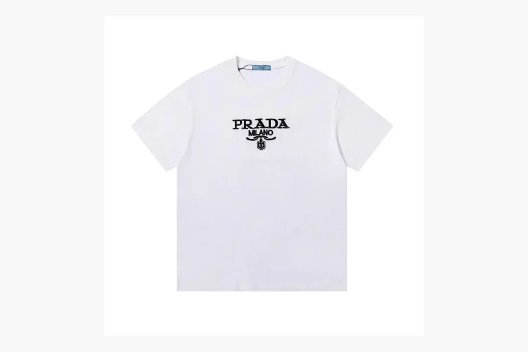 Prada Milano Logo T-Shirt White Product Image