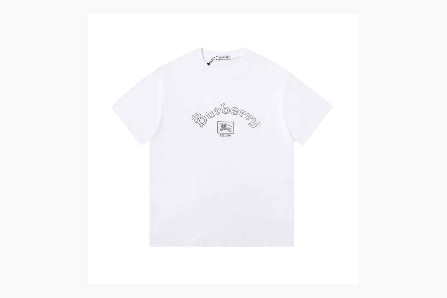 Burberry Logo Graphic T-Shirt White Product Image thumbnail 2