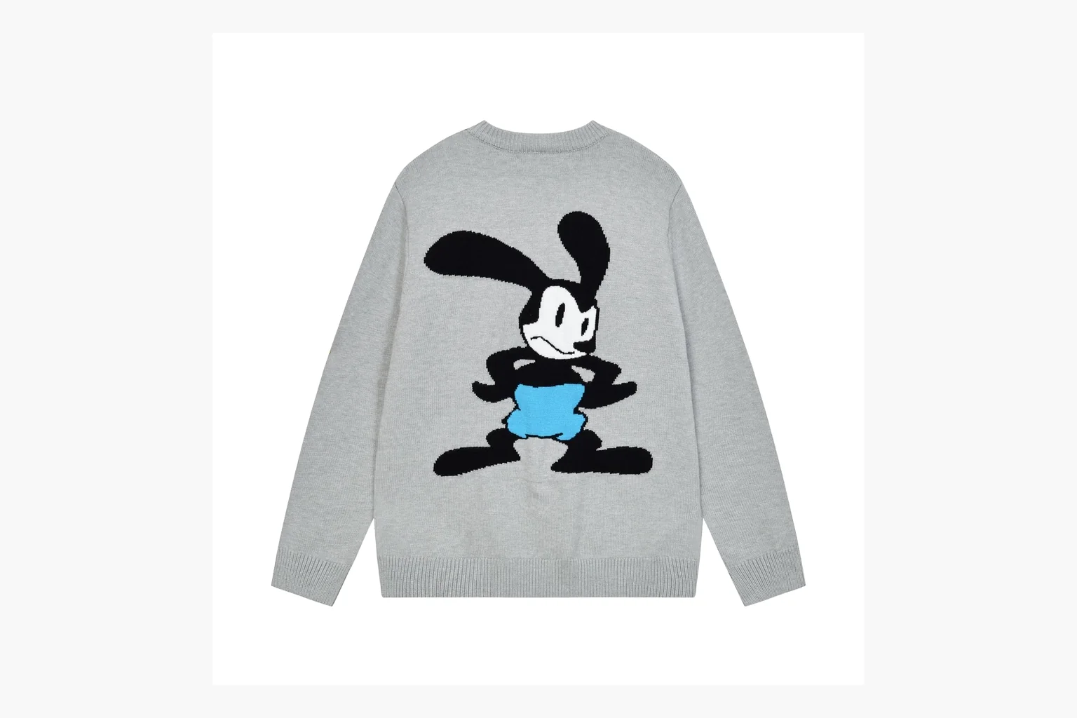 Givenchy Mickey Crewneck Sweater Gray Product Image thumbnail 2