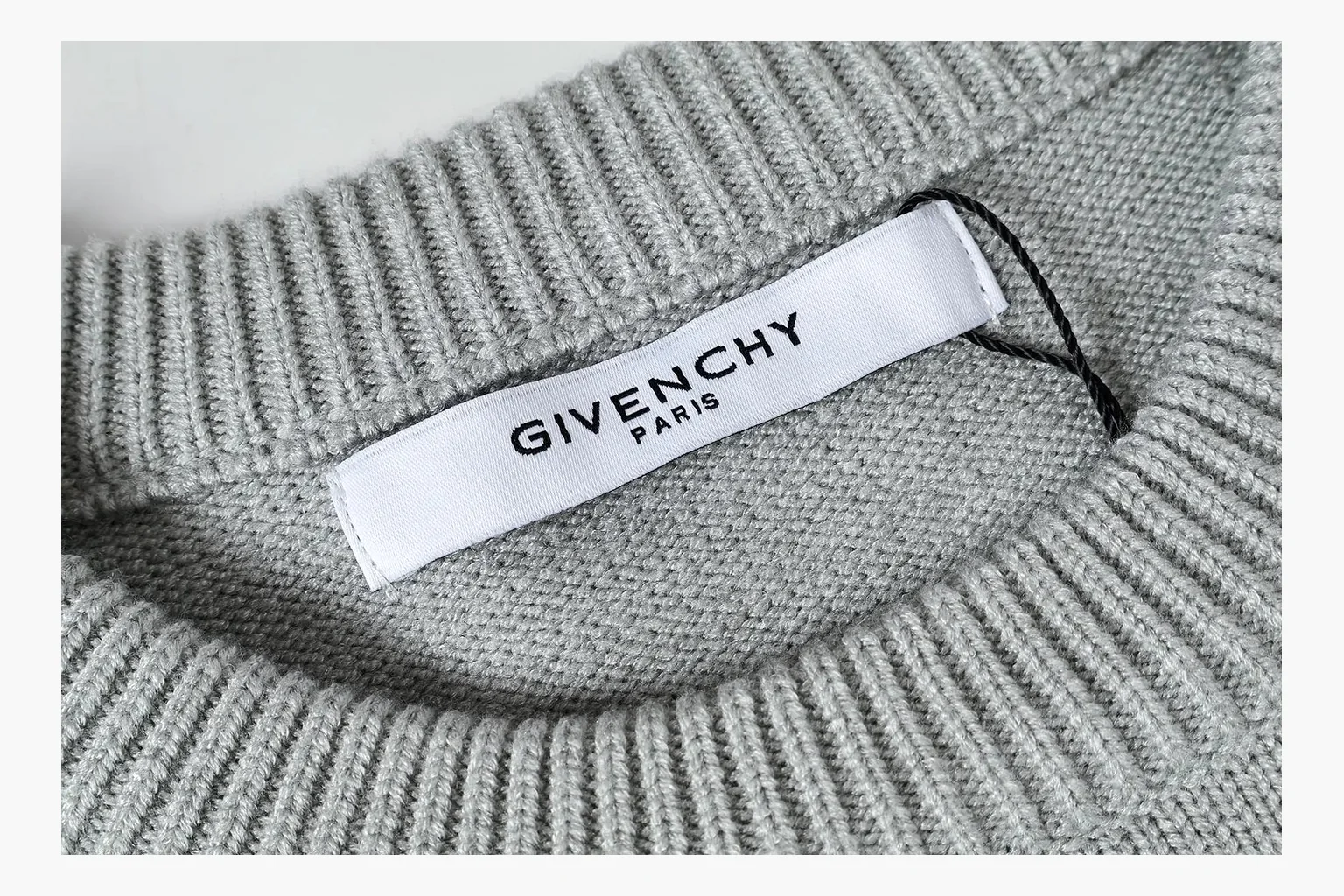 Givenchy Mickey Crewneck Sweater Gray Product Image thumbnail 3