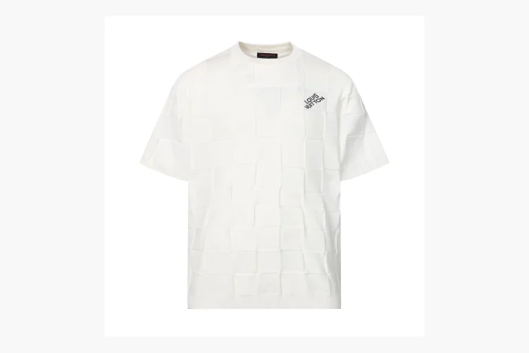 Louis Vuitton Embossed Monogram T-Shirt White Product Image