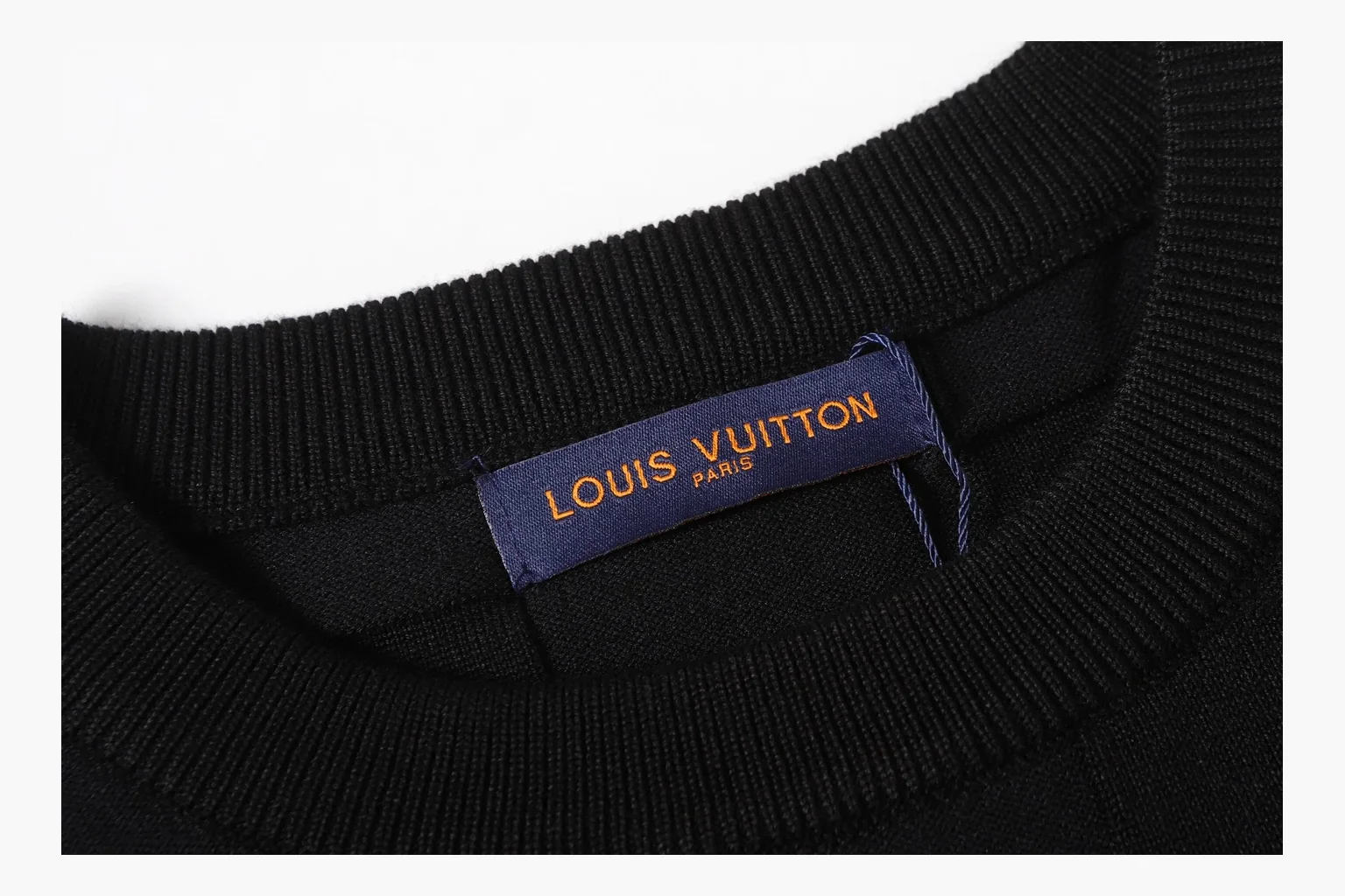 Louis Vuitton Embossed Monogram T-Shirt Black Product Image thumbnail 3