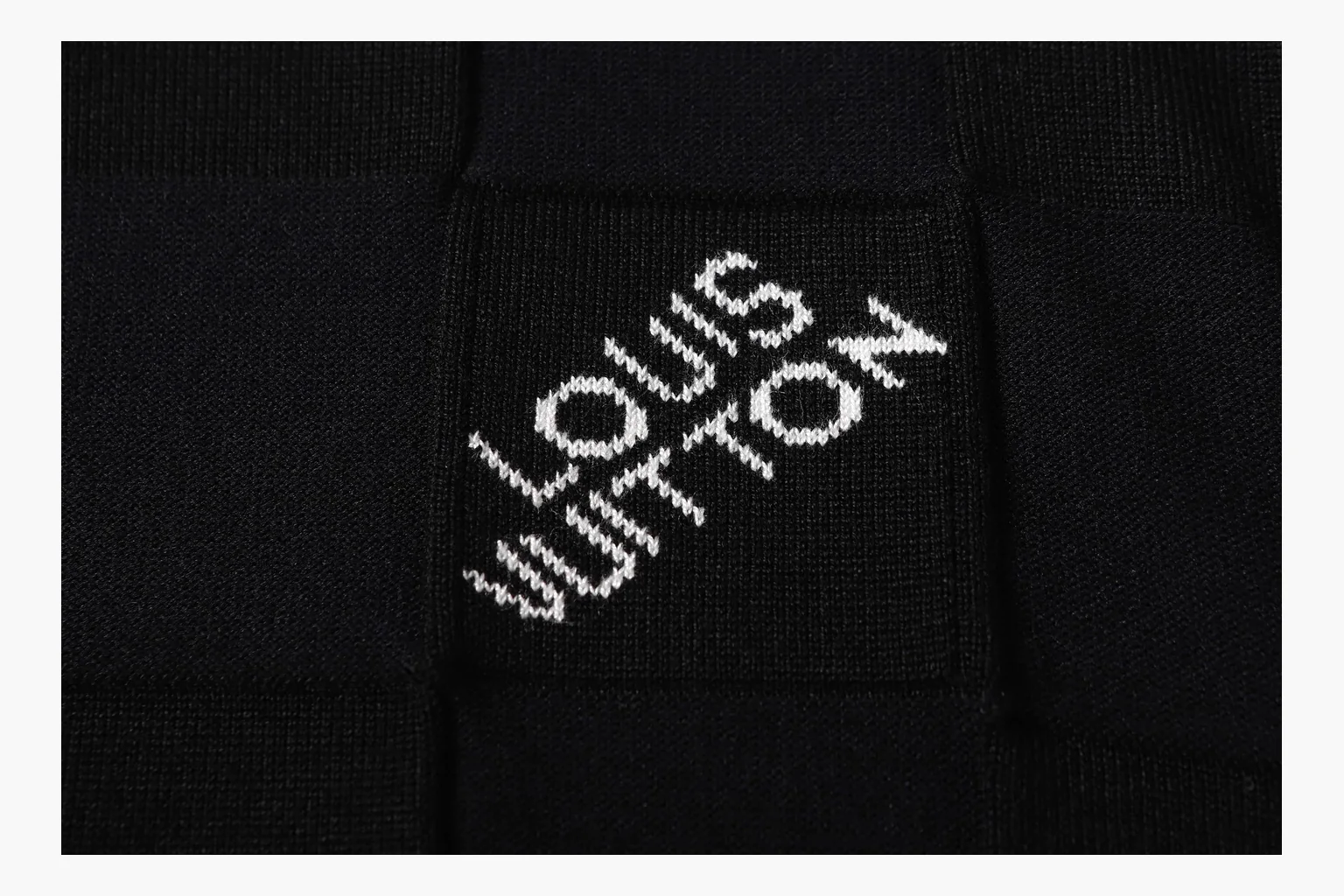 Louis Vuitton Embossed Monogram T-Shirt Black Product Image thumbnail 6