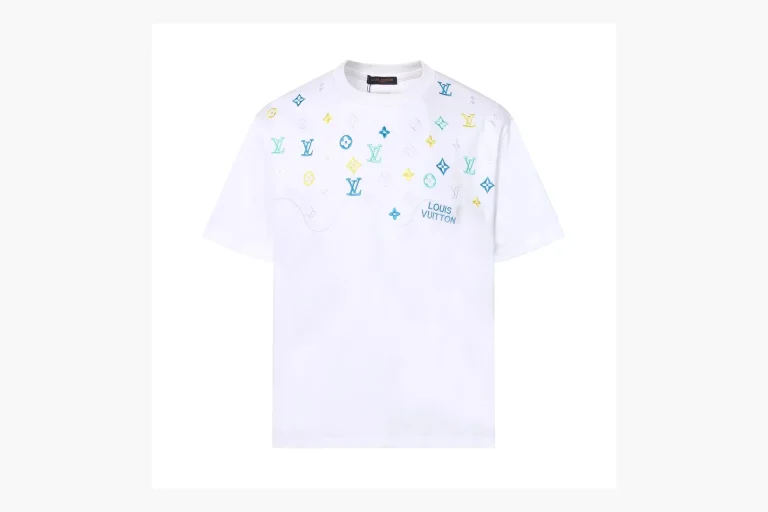 Louis Vuitton Pastel Monogram T-Shirt White Product Image