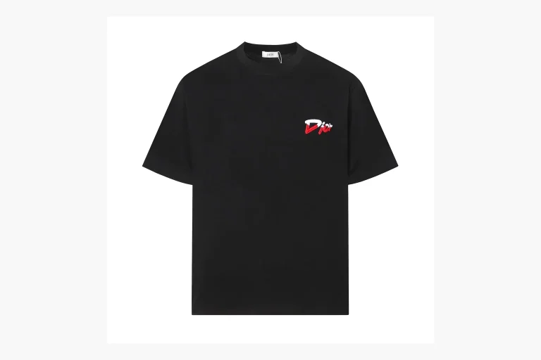 Christian Dior Logo Patch T-Shirt Black Product Image