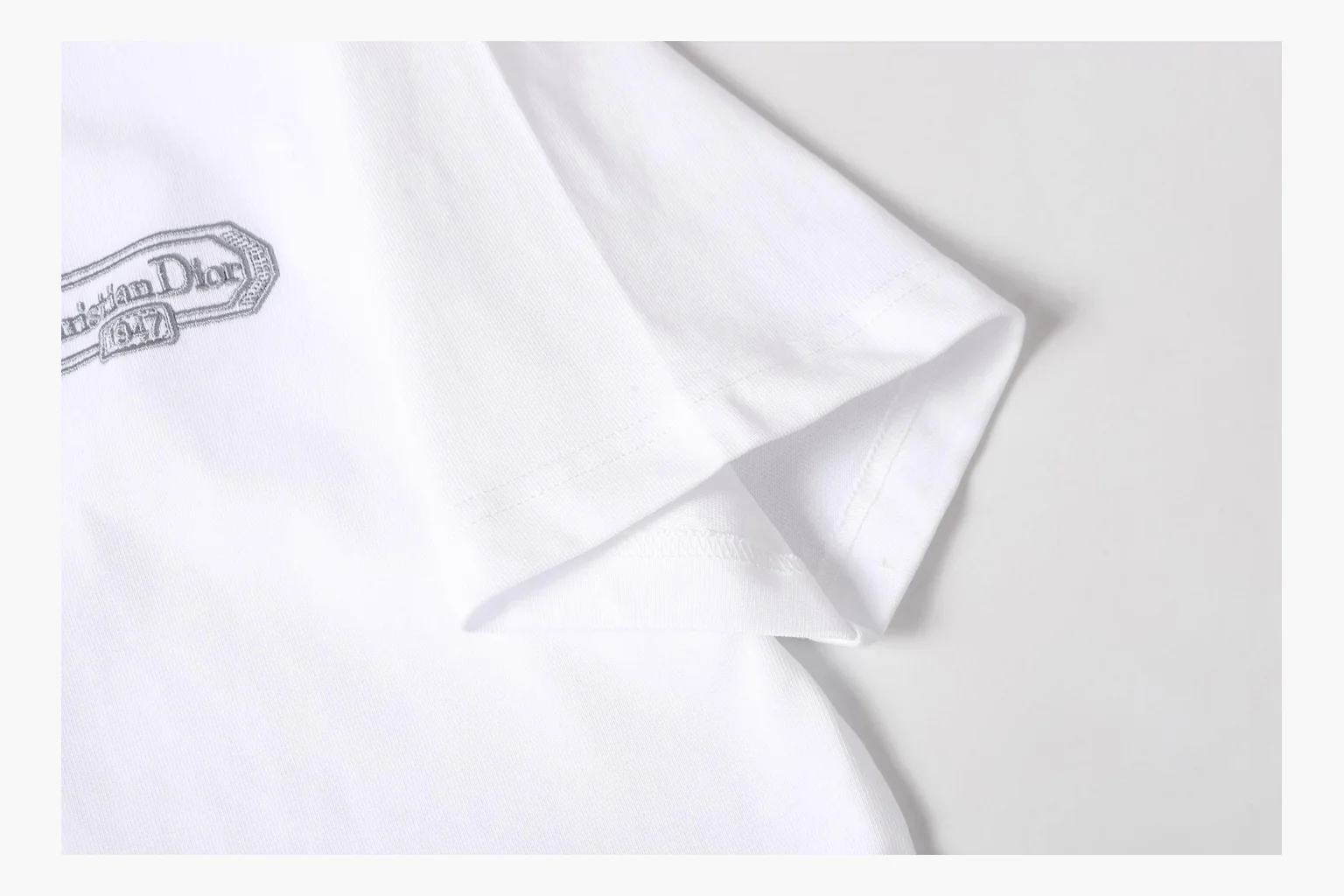 Christian Dior Christian Dior Patch T-Shirt White Product Image thumbnail 6