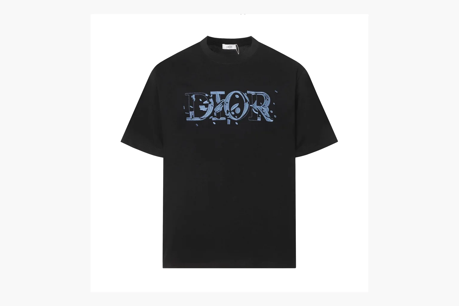 Christian Dior Oblique Graphic T-Shirt Black Product Image