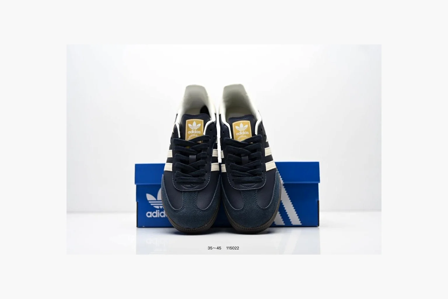 Adidas Samba OG Sneaker Black White Gold Product Image thumbnail 6