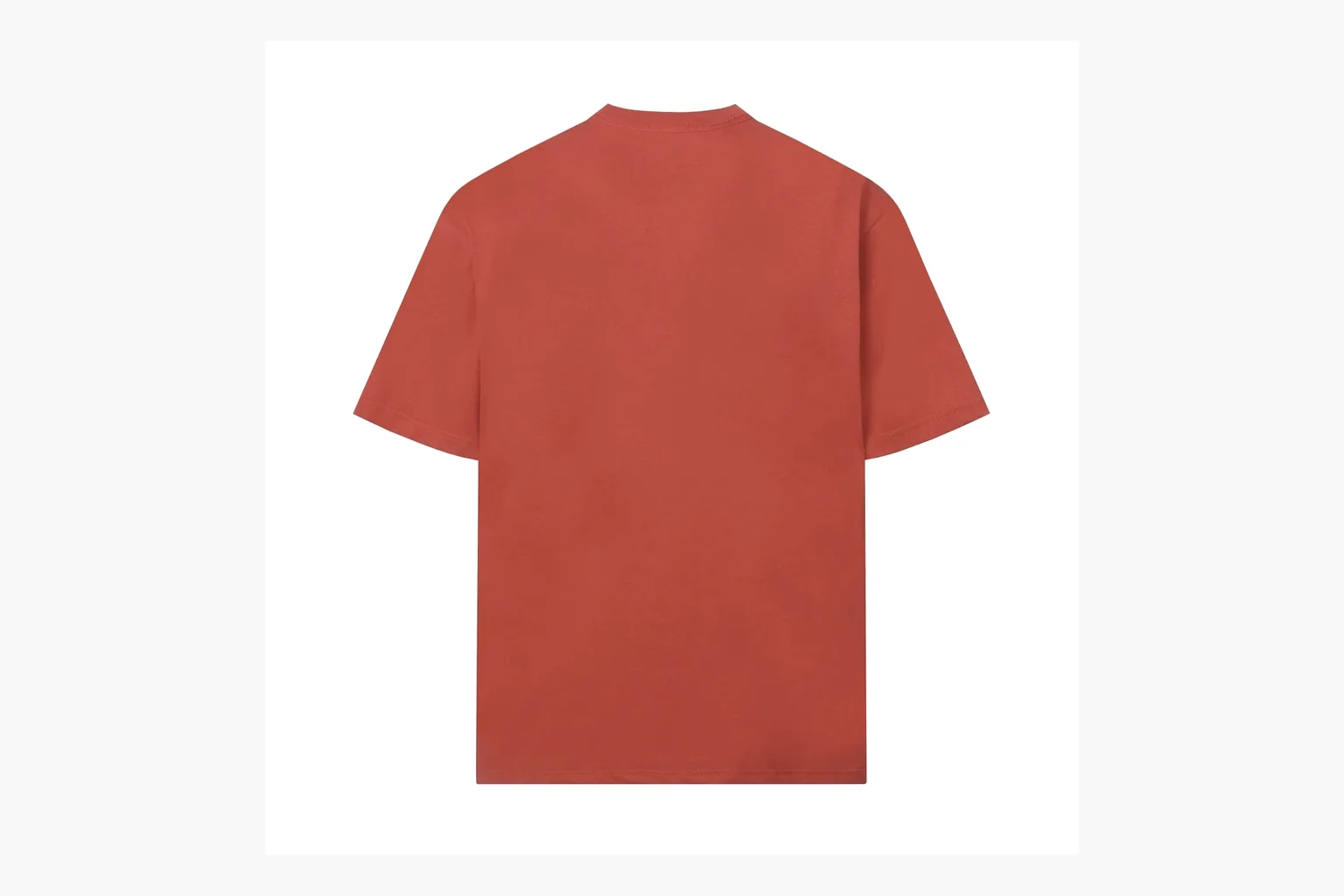 Christian Dior Script Logo T-Shirt Rust Orange Product Image thumbnail 2