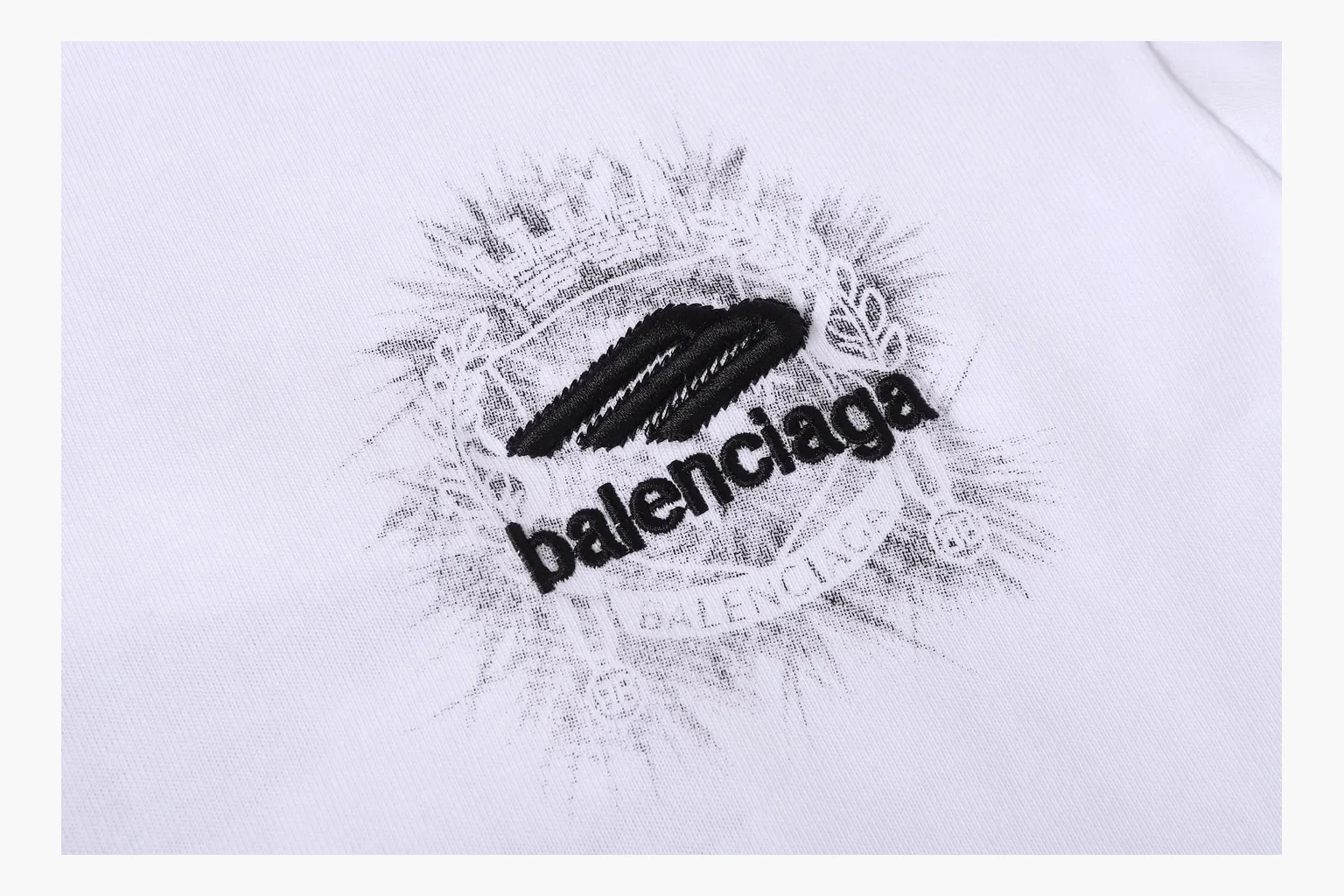 Balenciaga Spray Logo T-Shirt White Product Image thumbnail 5