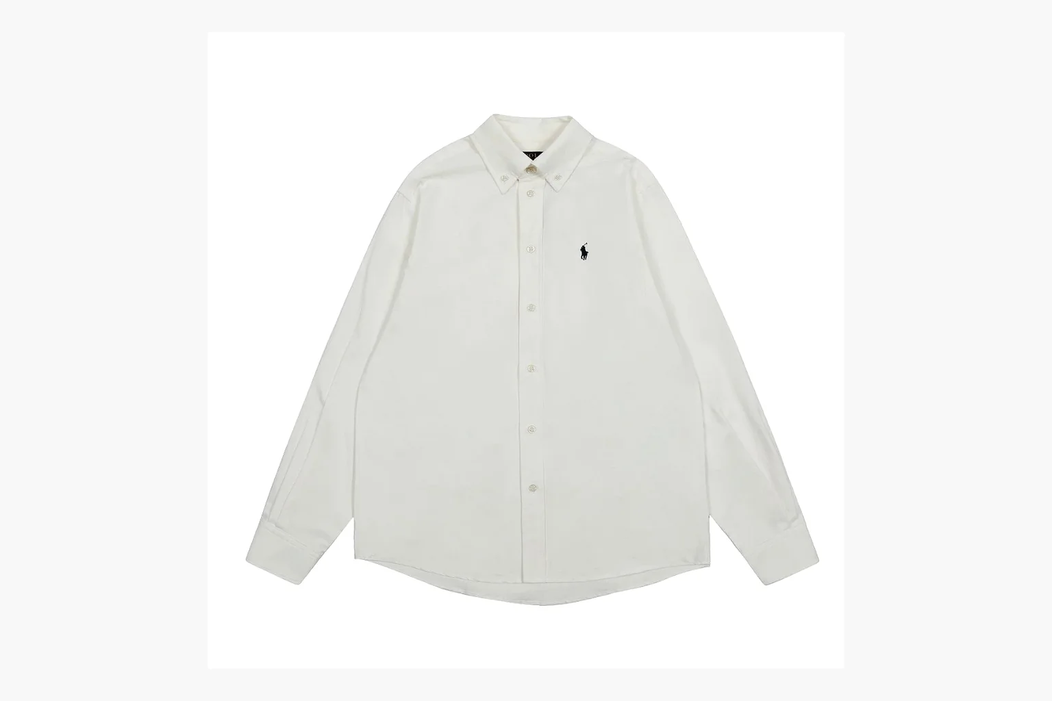 Ralph Lauren Oxford Button Shirt White Product Image