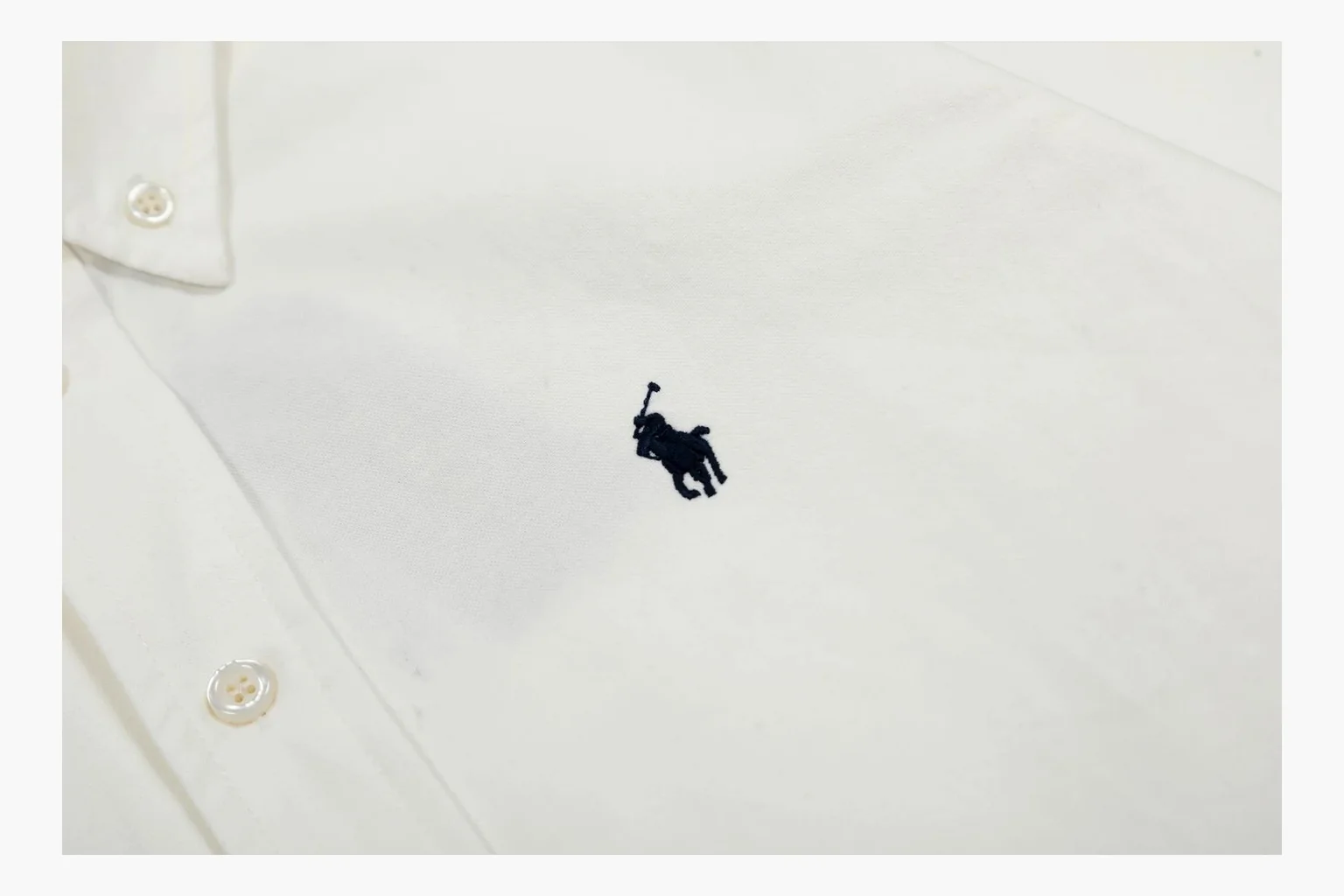 Ralph Lauren Oxford Button Shirt White Product Image thumbnail 3