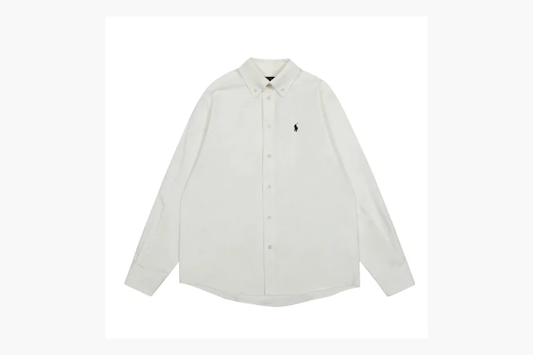 Ralph Lauren Oxford Button Shirt White Product Image