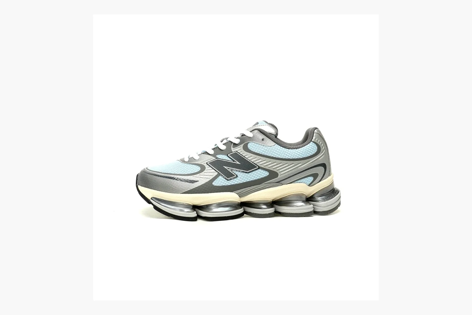 New Balance 9060 Runner Sneaker Silver Teal Product Image