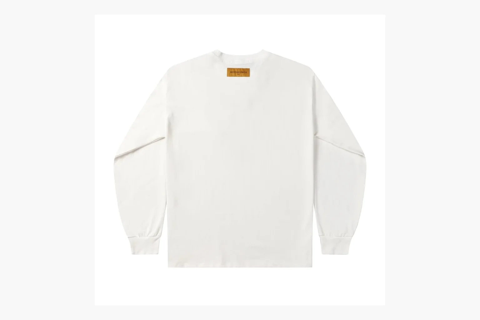 Louis Vuitton Varsity LV Sweatshirt White Product Image thumbnail 2