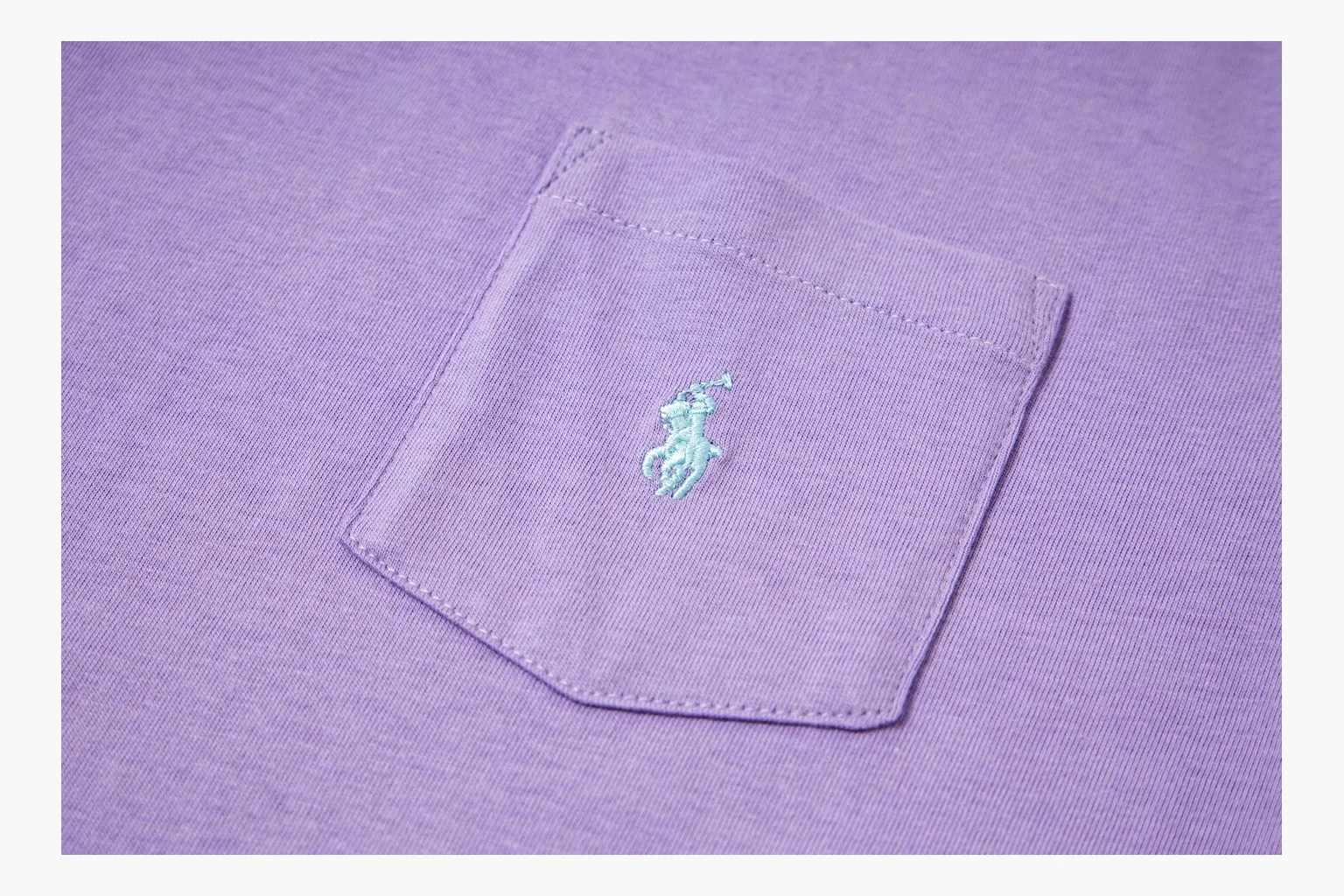 Polo Ralph Lauren Pocket T-Shirt Purple Product Image thumbnail 3