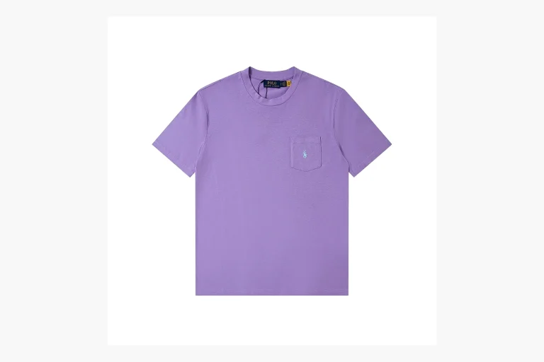 Polo Ralph Lauren Pocket T-Shirt Purple Product Image