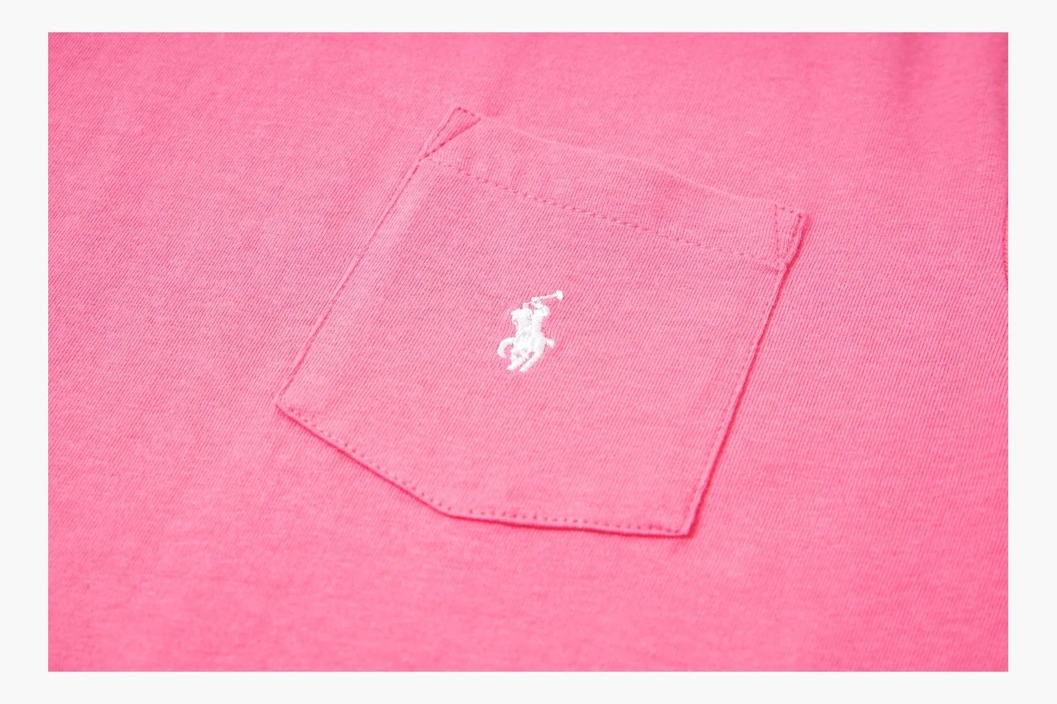 Polo Ralph Lauren Pocket T-Shirt Pink Product Image thumbnail 3