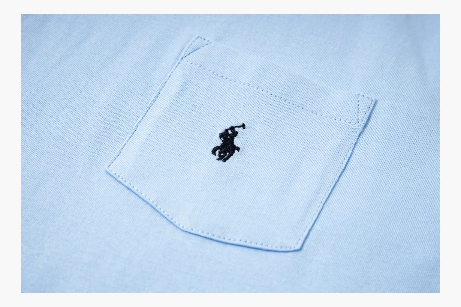 Polo Ralph Lauren Pocket T-Shirt Light Blue Product Image thumbnail 3