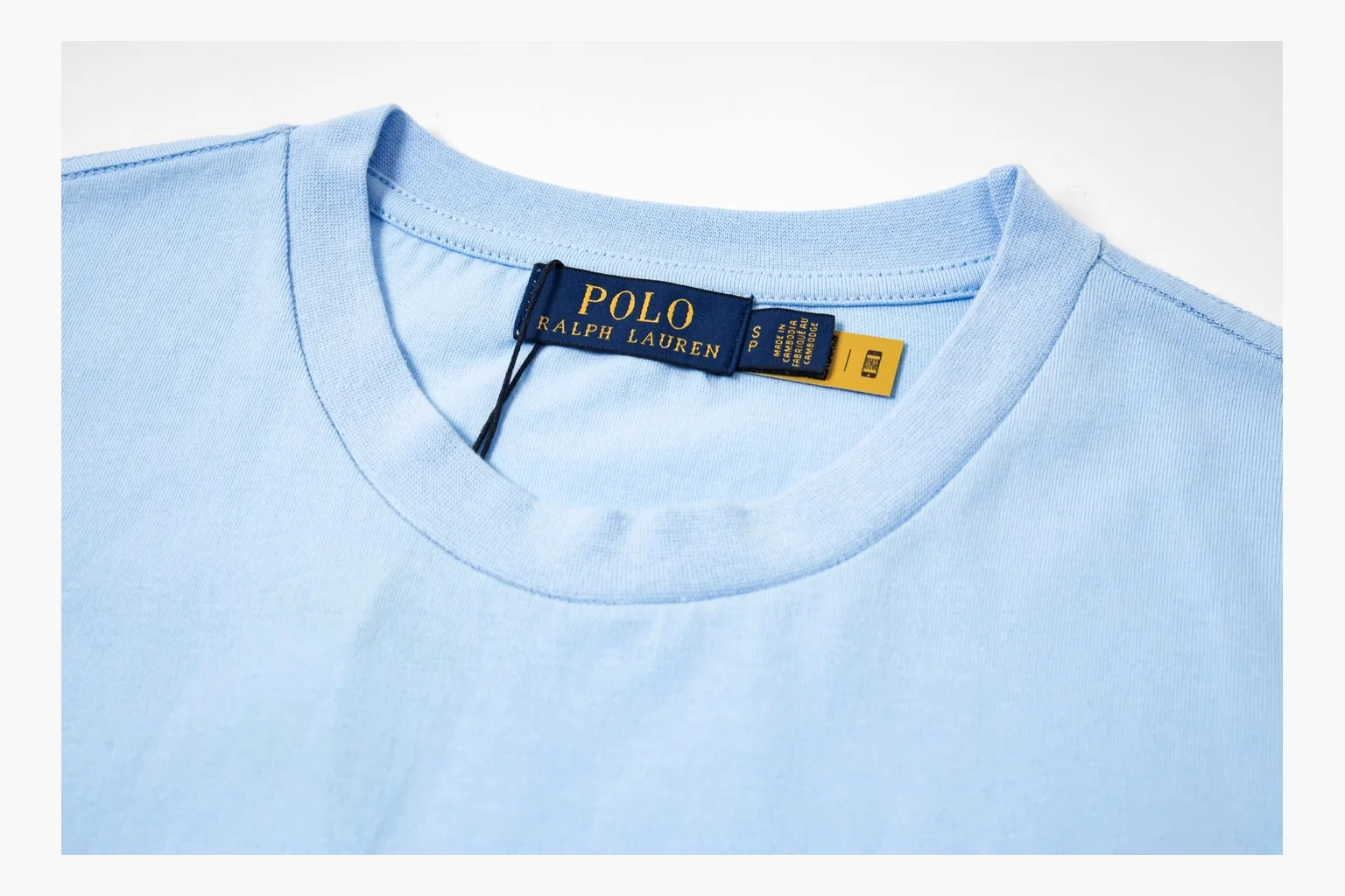 Polo Ralph Lauren Pocket T-Shirt Light Blue Product Image thumbnail 4