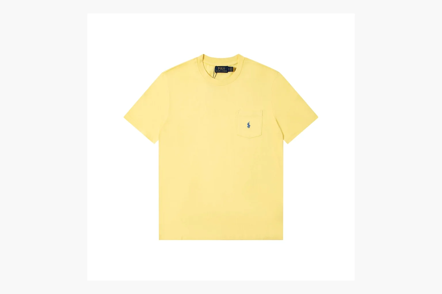 Polo Ralph Lauren Pocket T-Shirt Yellow Product Image