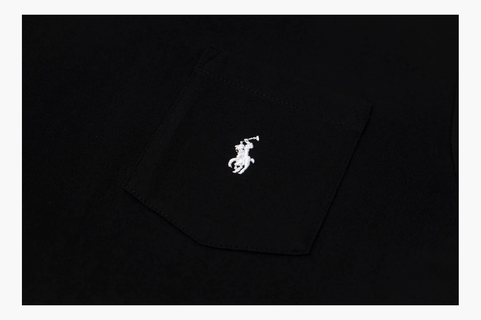 Polo Ralph Lauren Pocket T-Shirt Black Product Image thumbnail 3