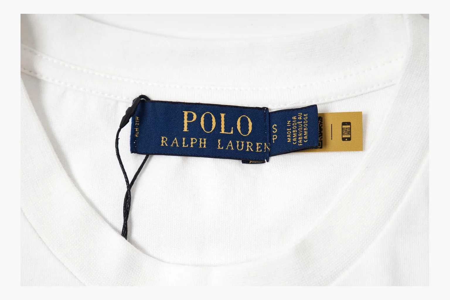 Ralph Lauren Pocket T-Shirt White Product Image thumbnail 5
